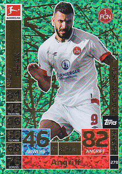 Mikael Ishak 1. FC Nurnberg 2018/19 Topps MA Bundesliga Match Winner #278